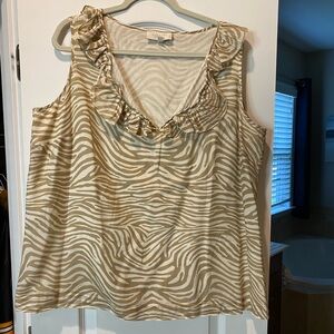 Talbots 2X lined top